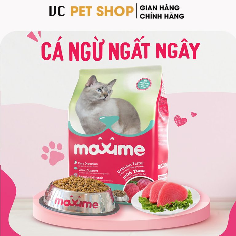 Thức Ăn Cho Mèo Maxime Mọi Lứa Tuổi Gói 400g
