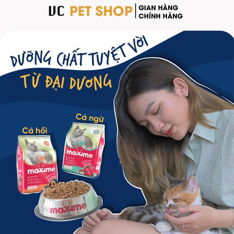 Thức Ăn Cho Mèo Maxime Mọi Lứa Tuổi Gói 400g