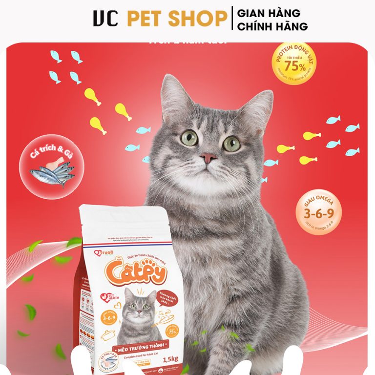 Thức Ăn Cho Mèo Trưởng Thành Catpy