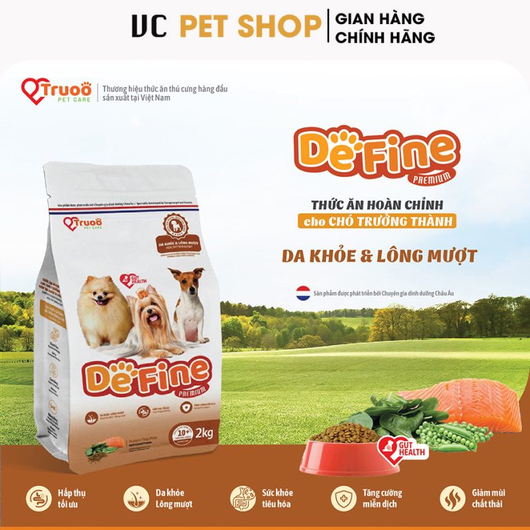 Thức ăn chó trưởng thành Define