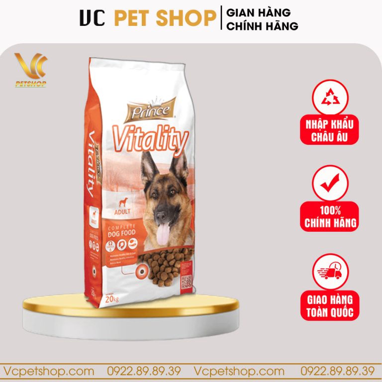Thức ăn cho chó Prince Vitality