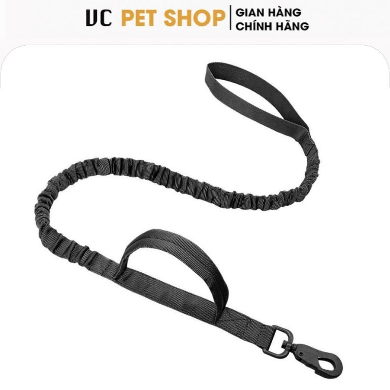 Dây Dắt Chó Huấn Luyện Cao Cấp 2 Tay Cầm