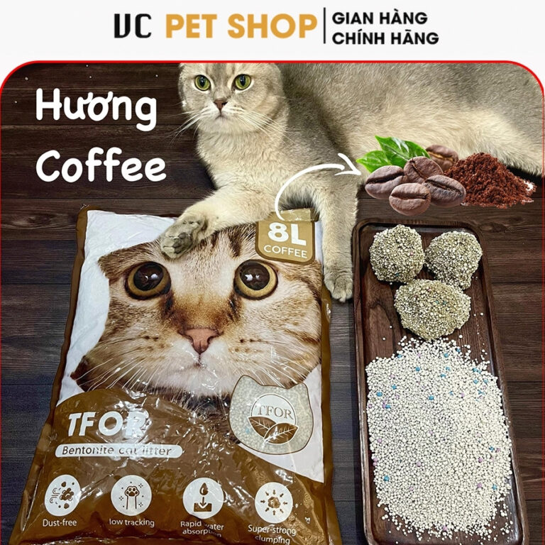 Cát Đất Sét TFOR Cho Mèo 8L, 16L