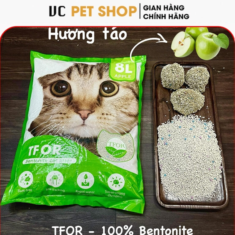 Cát Đất Sét TFOR Cho Mèo 8L, 16L