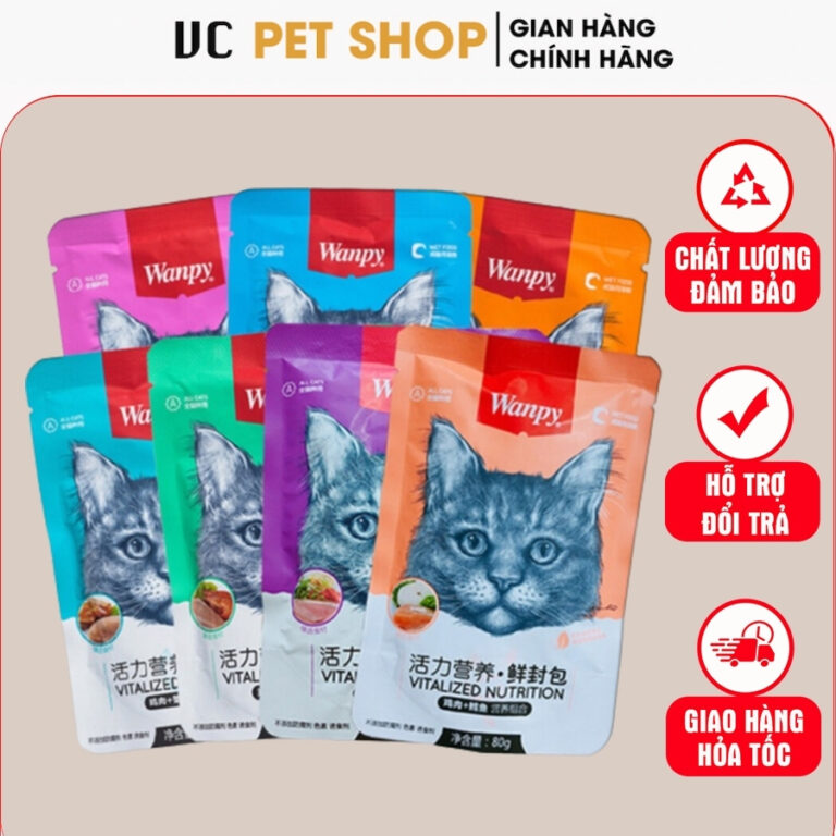 Pate Wanpy Cho Mèo 80g