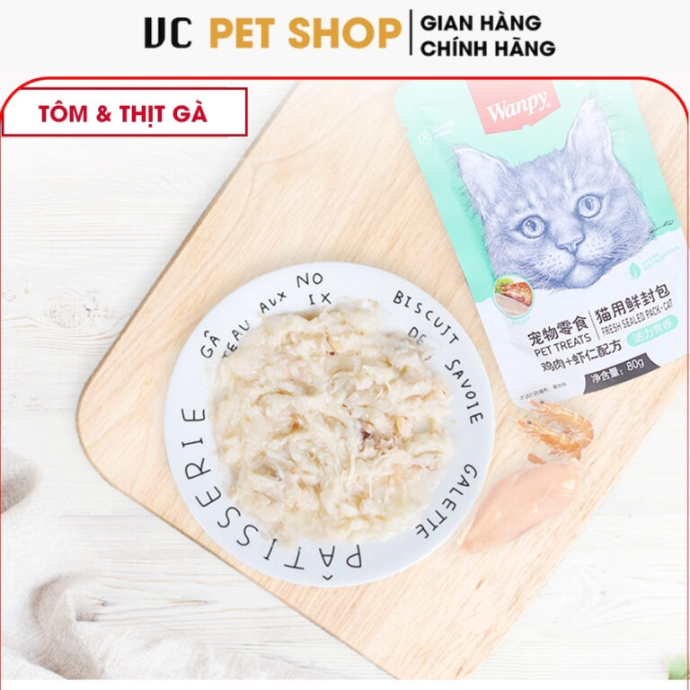 Pate Wanpy Cho Mèo 80g