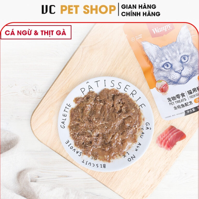 Pate Wanpy Cho Mèo 80g