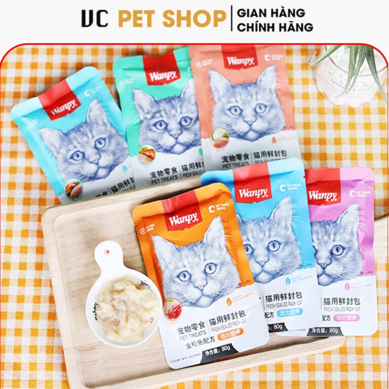 Pate Wanpy Cho Mèo 80g