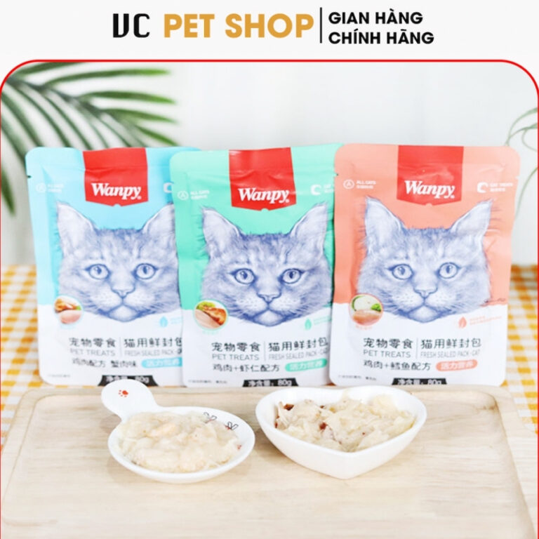 Pate Wanpy Cho Mèo 80g
