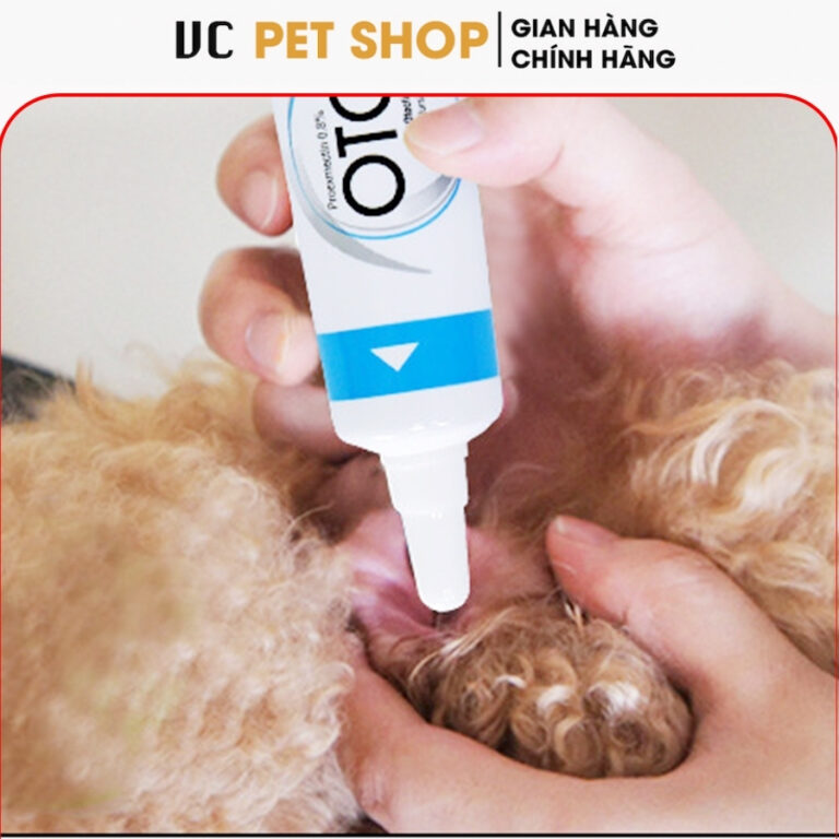 Thuốc Nhỏ Tai Otoklen Trị Ve Rận Tai Cho Chó Mèo